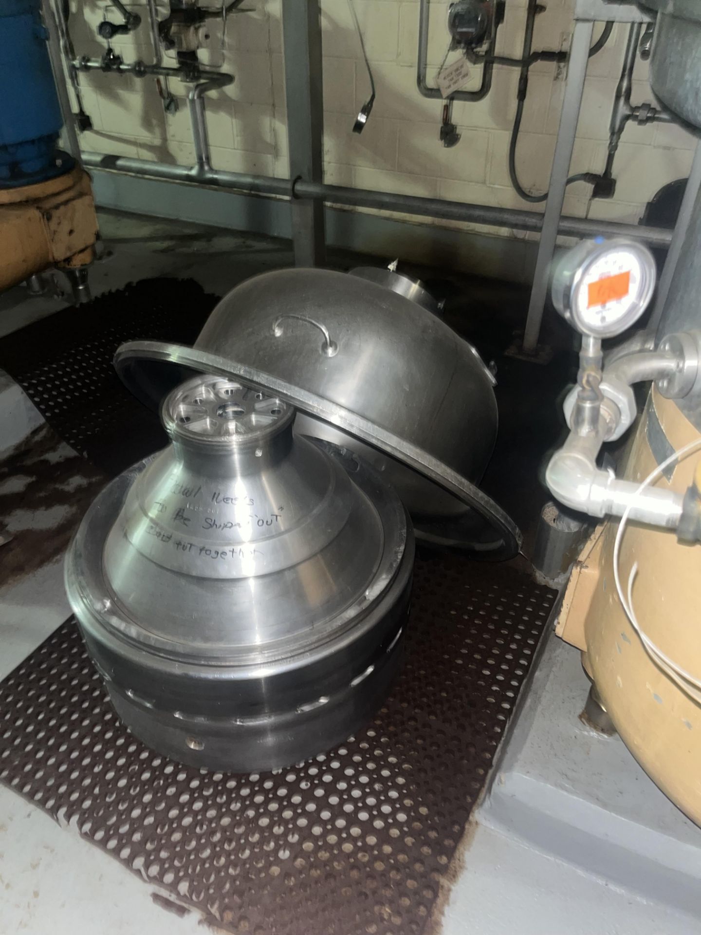 WESTFALIA SEPARATOR:TYPE:SB60-06-177 SERIAL NO:1671 577 RPM OF BOWL:4910WITH 40 HP MOTOR - Image 4 of 5