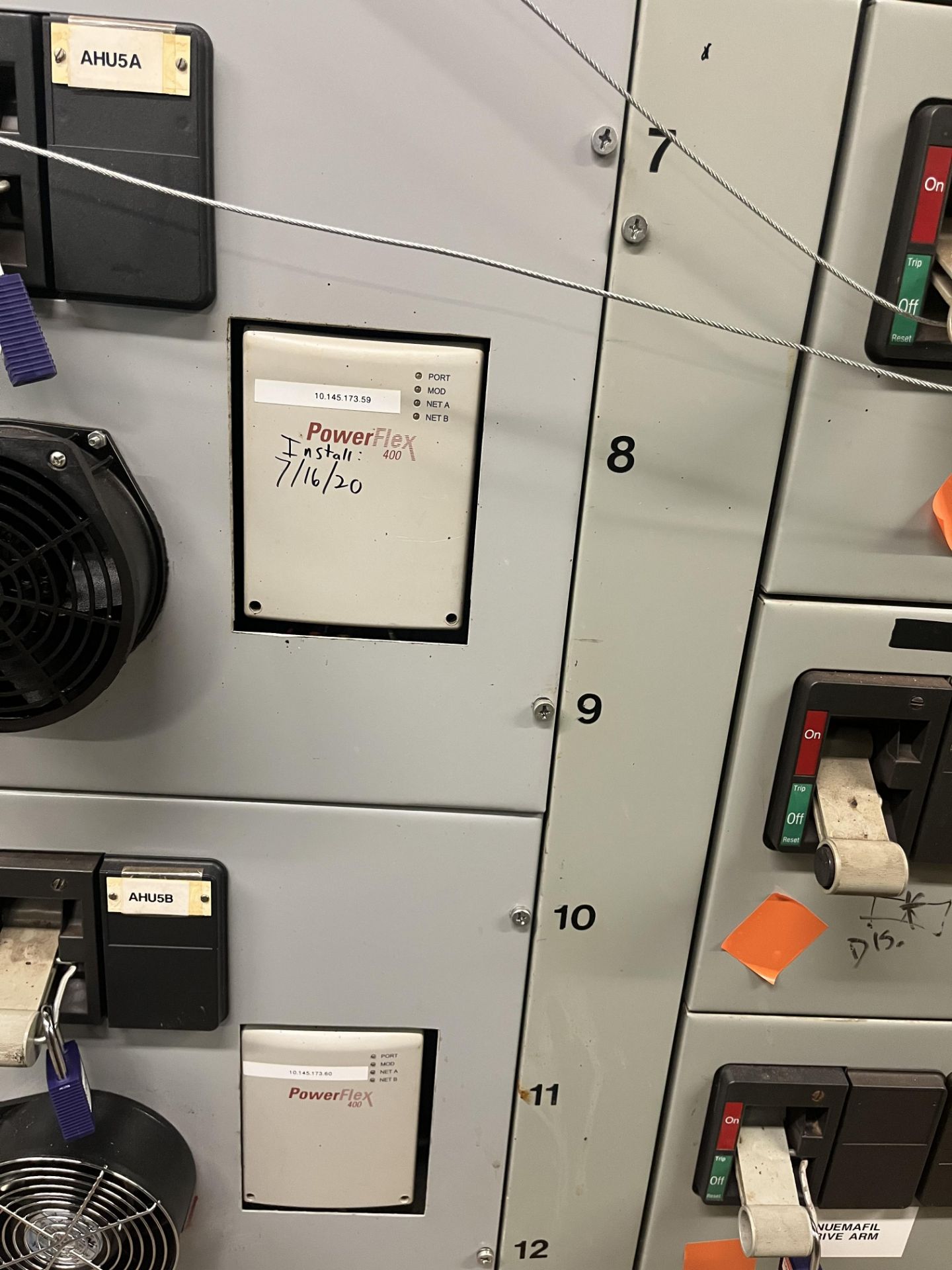 WESTINGHOUSE IQ DATA PLUS II MOTOR CONTROL CENTER 52 BUCKETS - Image 8 of 10