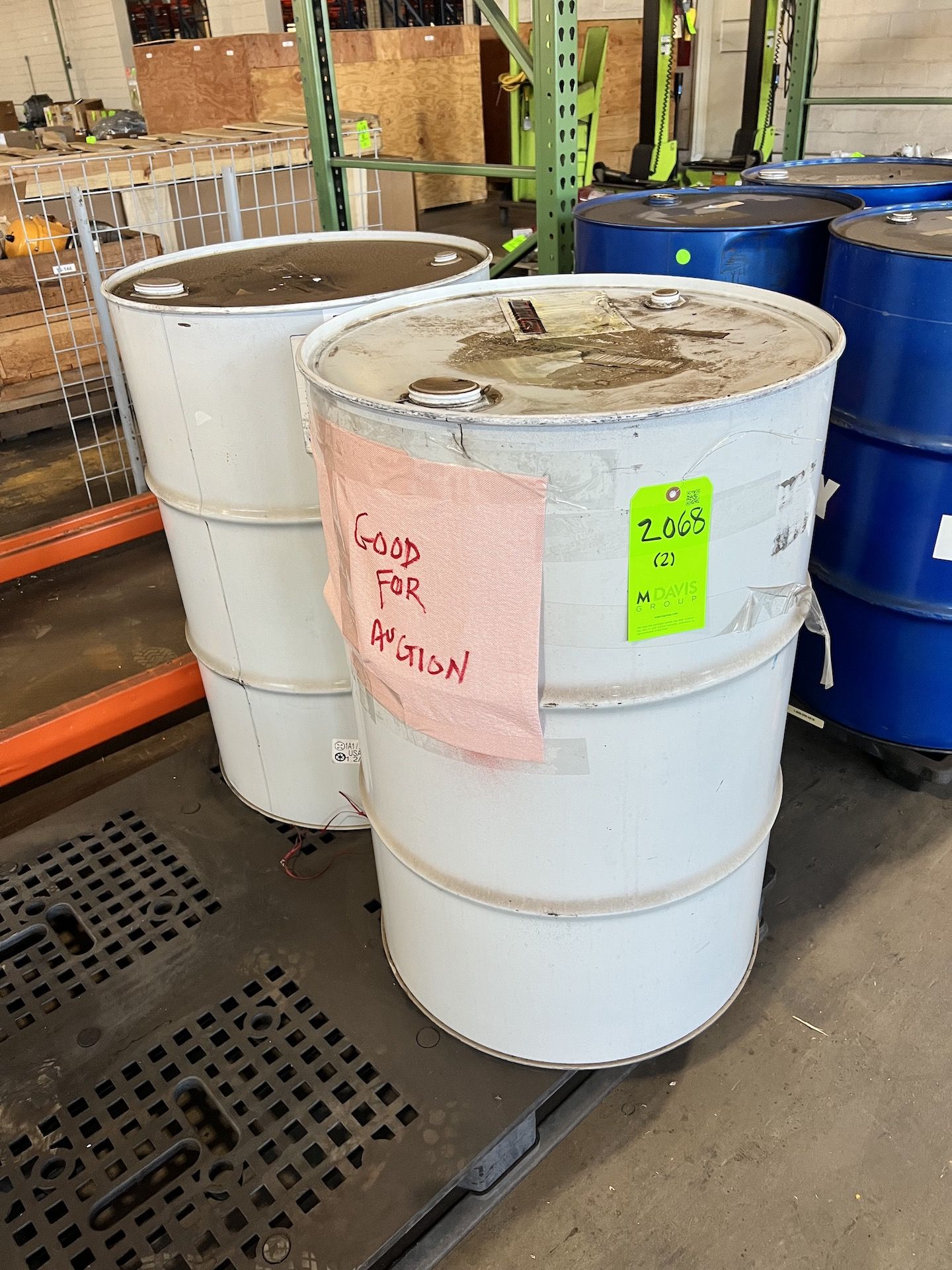 (2) BARRELS OF Cassida Synthetic Hydraulic Fluid # HF 46, 55 Gallon Drums
