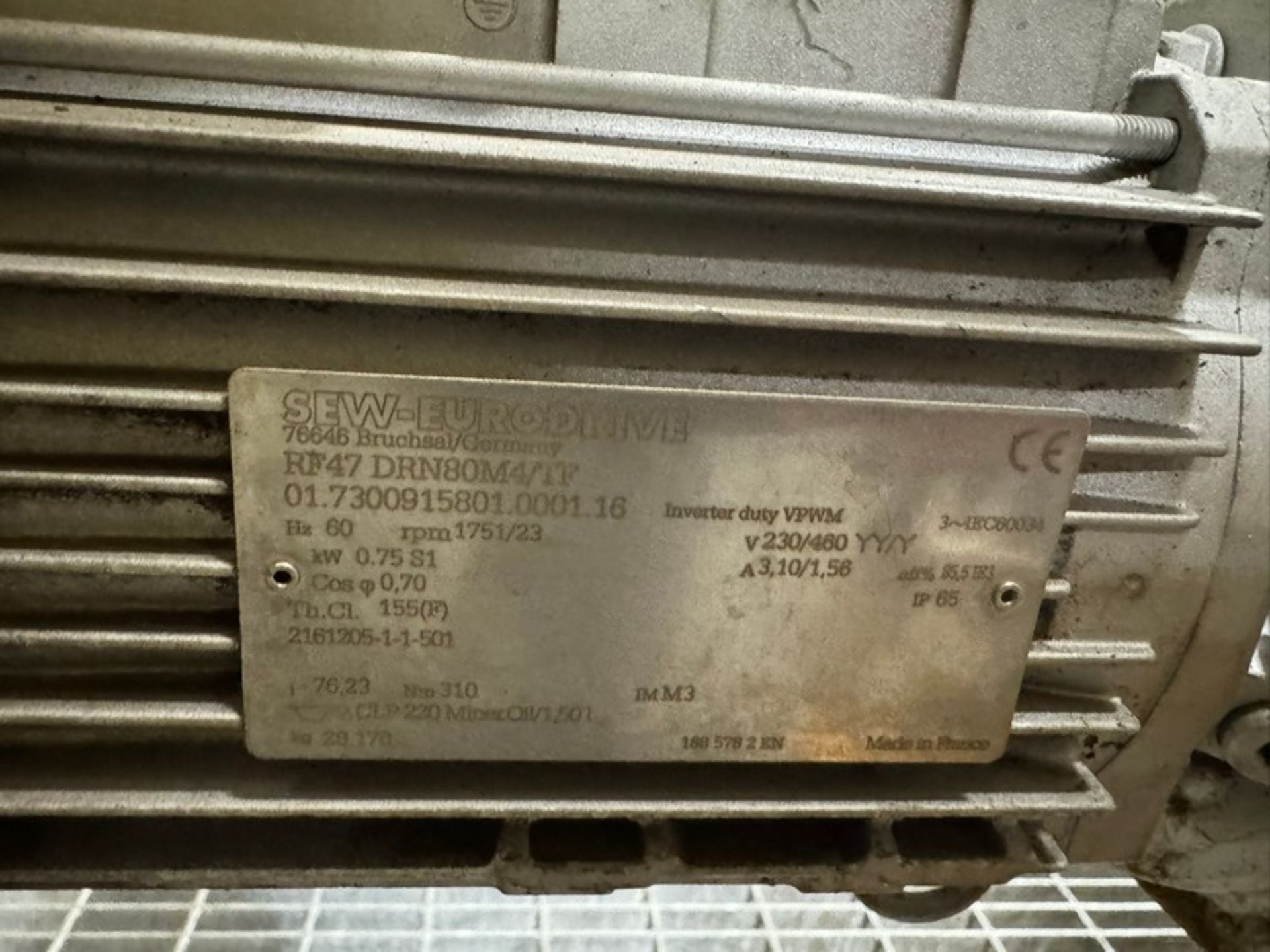 2006 Wartung der Öllager 55 kw Radial Hot Fan, Type: KXE 160-040030-60, S/N 212399, Includes - Image 14 of 14
