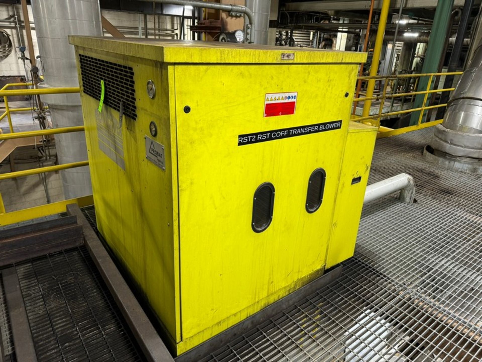 2006 Probat Transfer Blower, Type: HDF 150, with Noise Cancelling Enclosure (NOTE: Works with Lot
