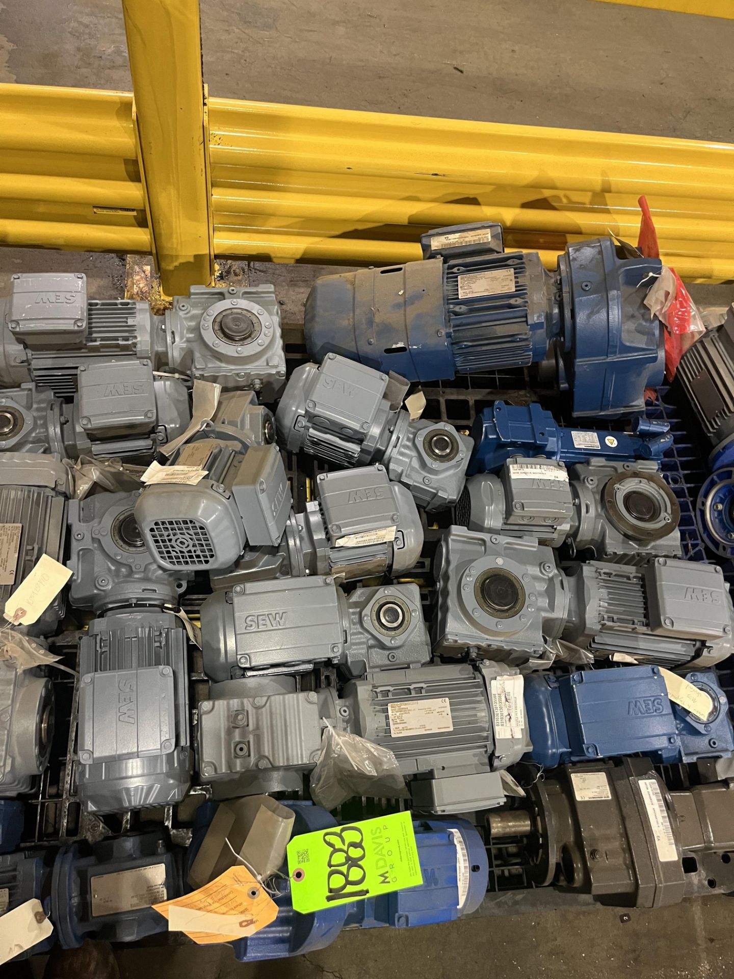 PALLET OF ASSORTED SEW-EUODRIVES (Simple Loading Fee $220)