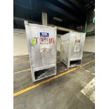 (2) TOTE BULK HANDLING SYSTEMS S/S TANKS, APPROX. DIMS: 41 IN. X 46 IN. X 80 IN. (LWH)