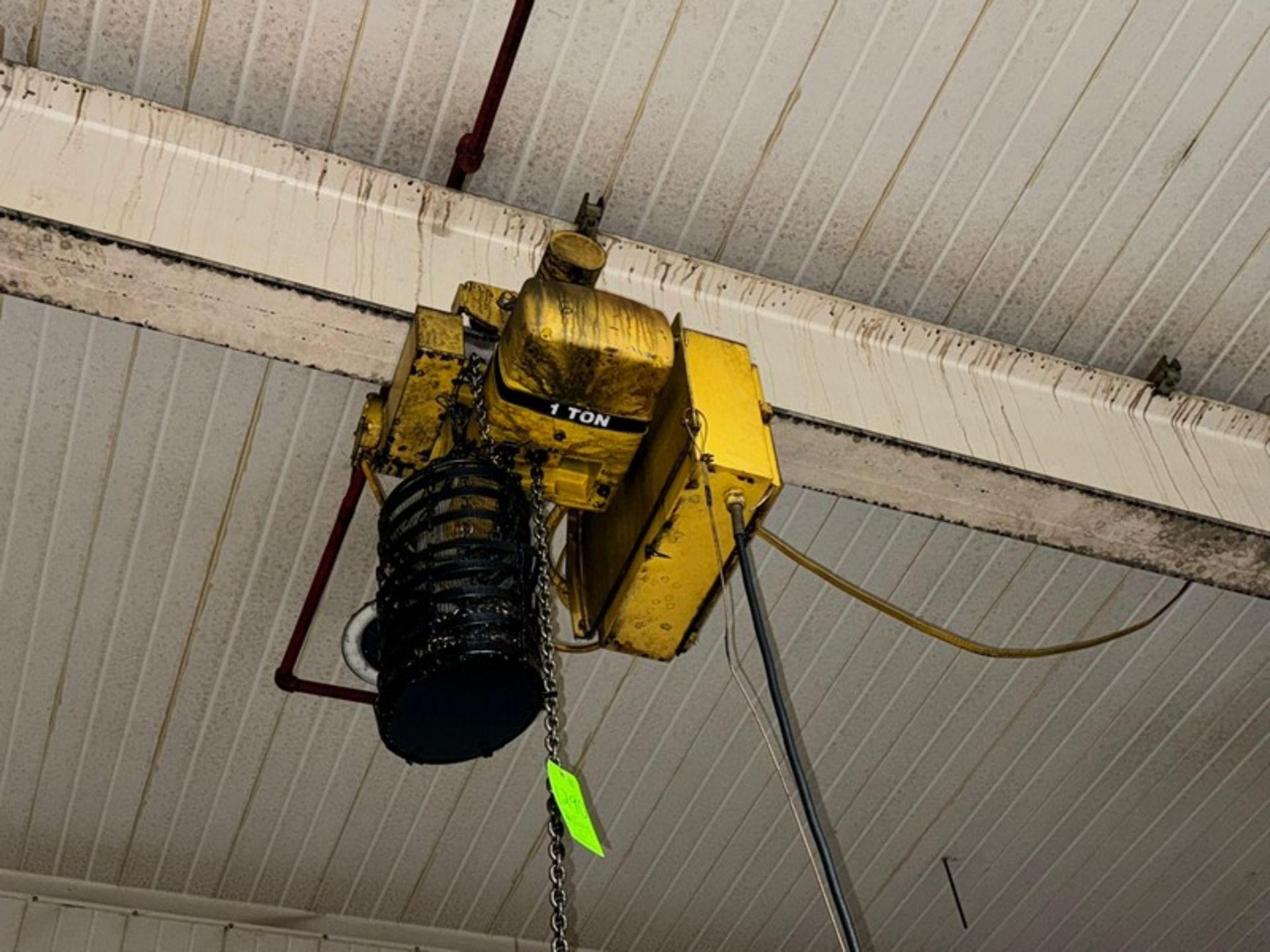 Yale 1-Ton Electric Hoist, with Hand Control (NOTE: Does Not Include Cross Beam)(LOCATED IN - Image 2 of 4