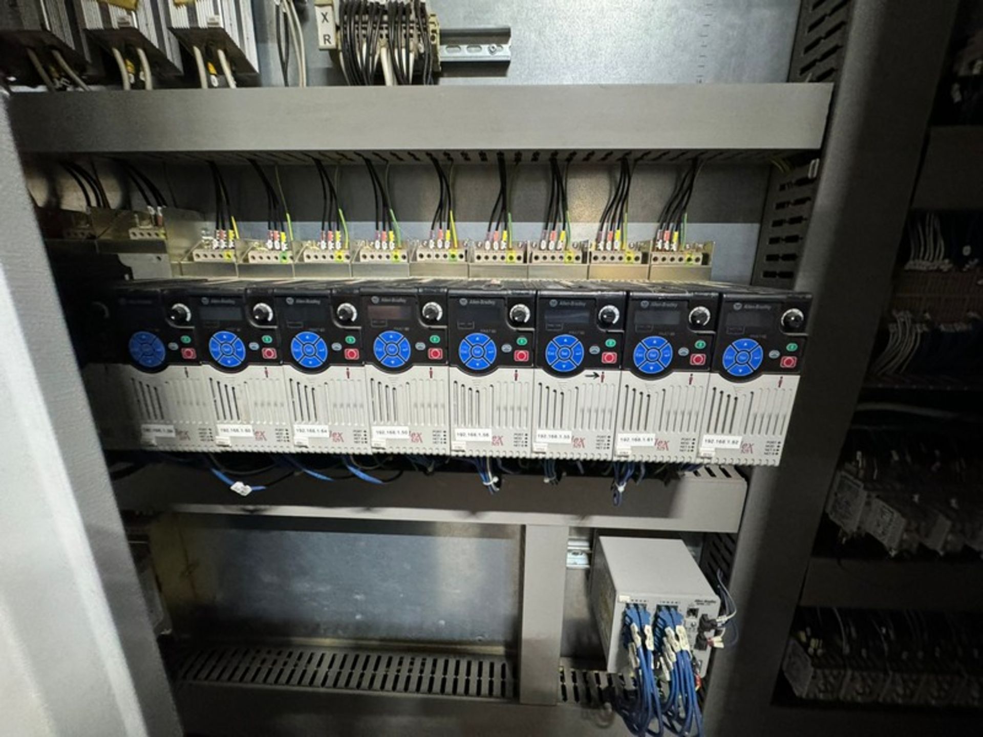 4-Door Control Panel, with Allen-Bradley VFDs & Other Electric Components (LOCATED IN FREEHOLD, N.J. - Bild 3 aus 4