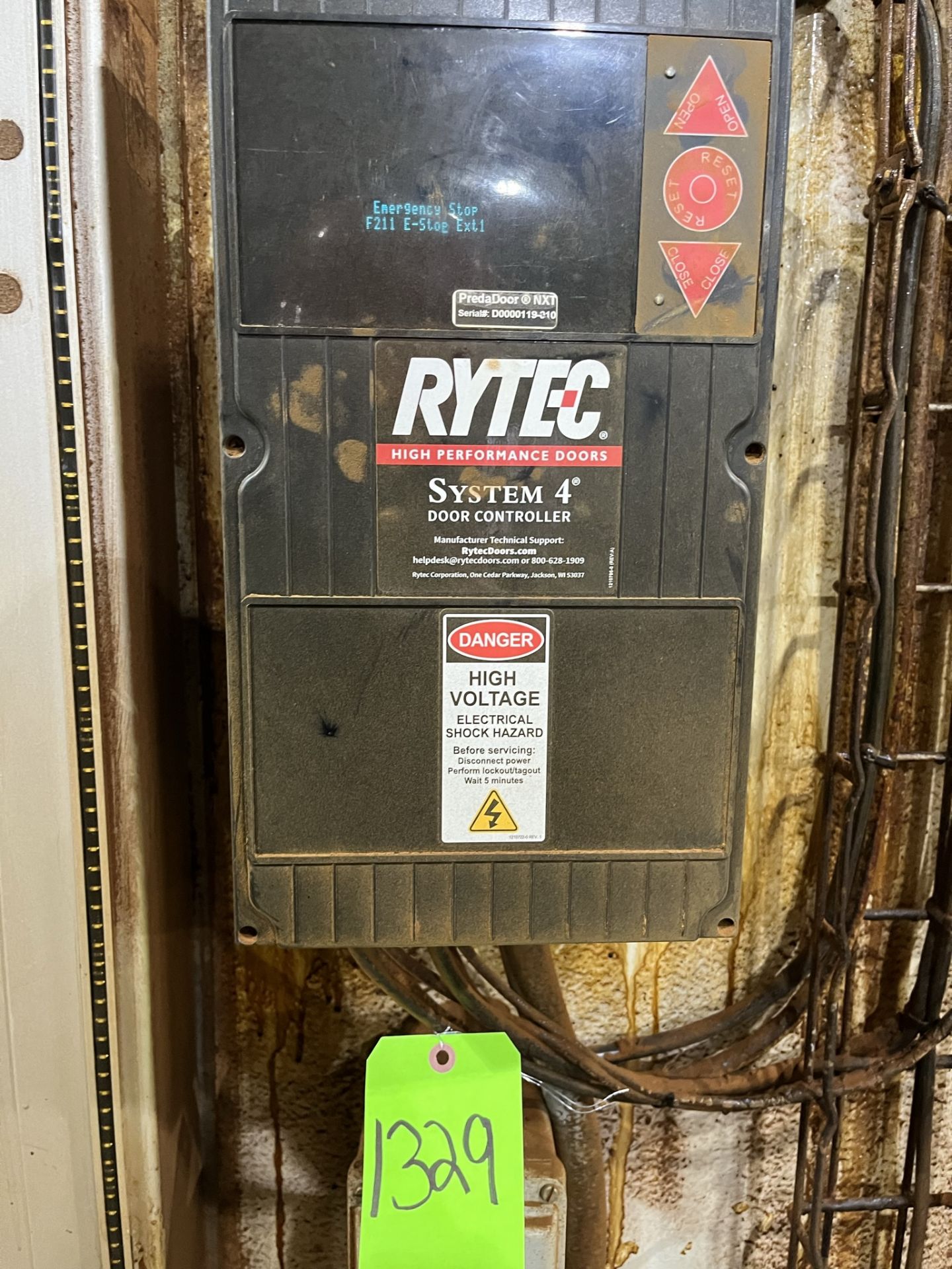 RYTEC HIGH PERFORMANCE ROLL UP DOOR RYTEC RY-WI WIRELESS SYSTEM