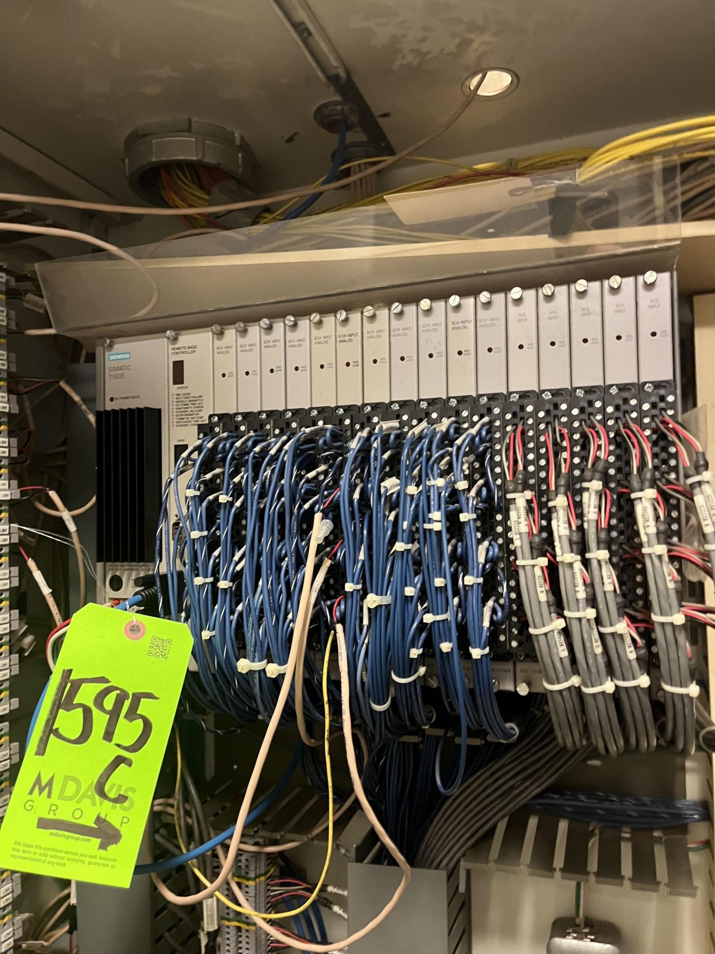 (2)SIEMENS SIMATIC Tl505 PLC POWER RACK (Located Freehold, NJ) (Simple Loading Fee $275)
