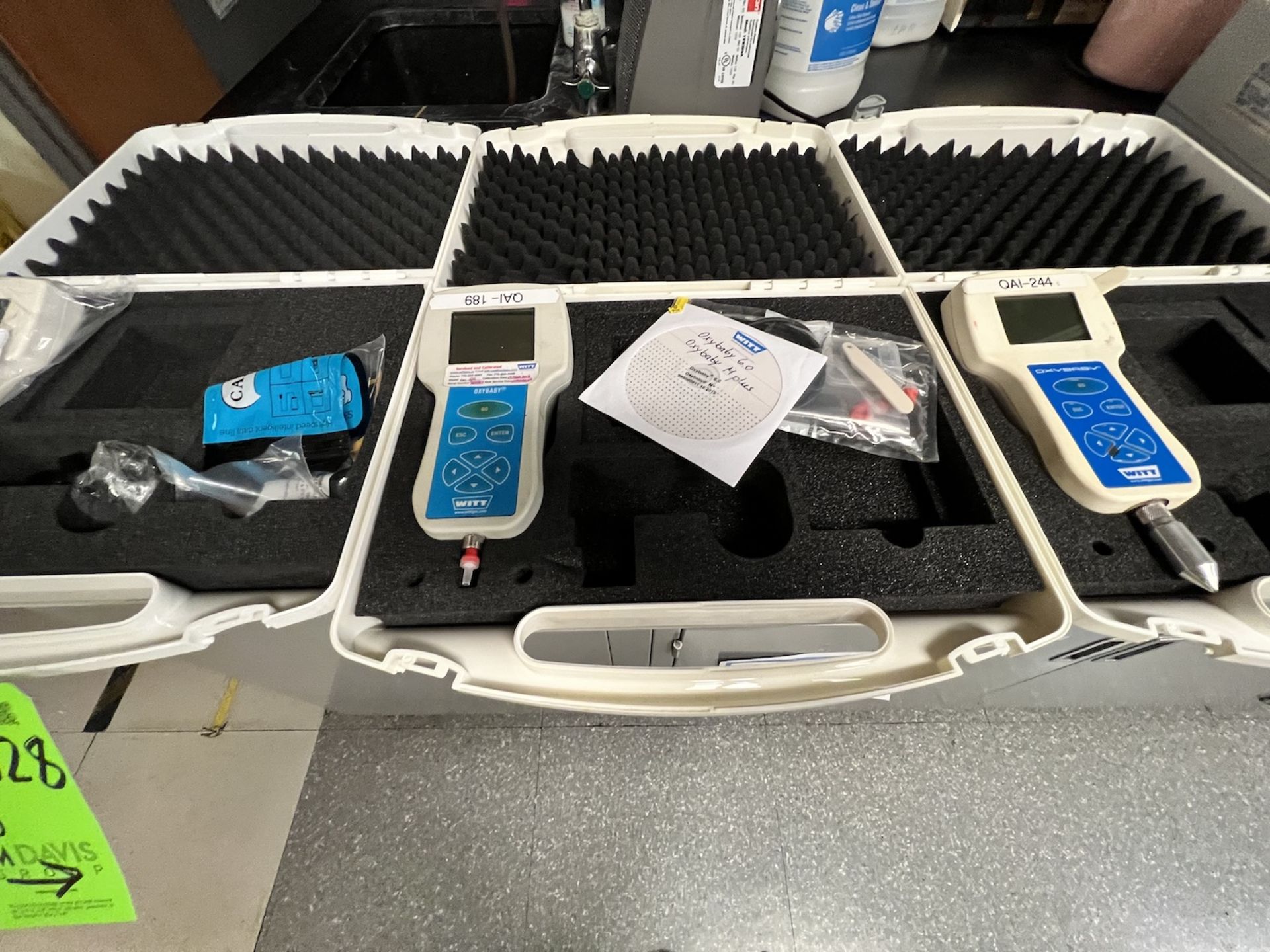 (3) WITT OXYBABY GAS ANALYZER, MODEL - Image 3 of 5