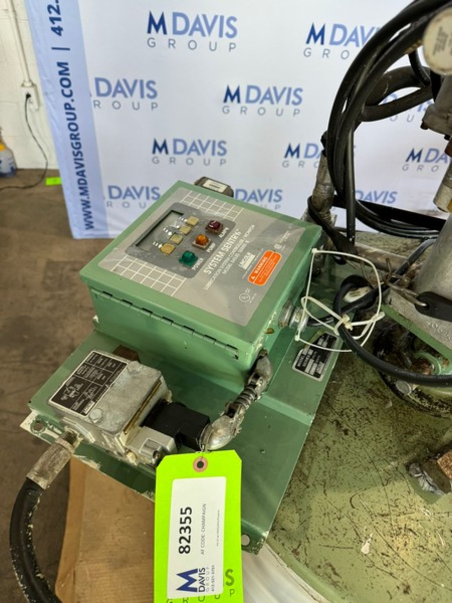 Sentry Lubrication Pump with Barrel, 120/110 Volts (INV#82355)(Located @ the MDG Auction Showroom - Image 6 of 7