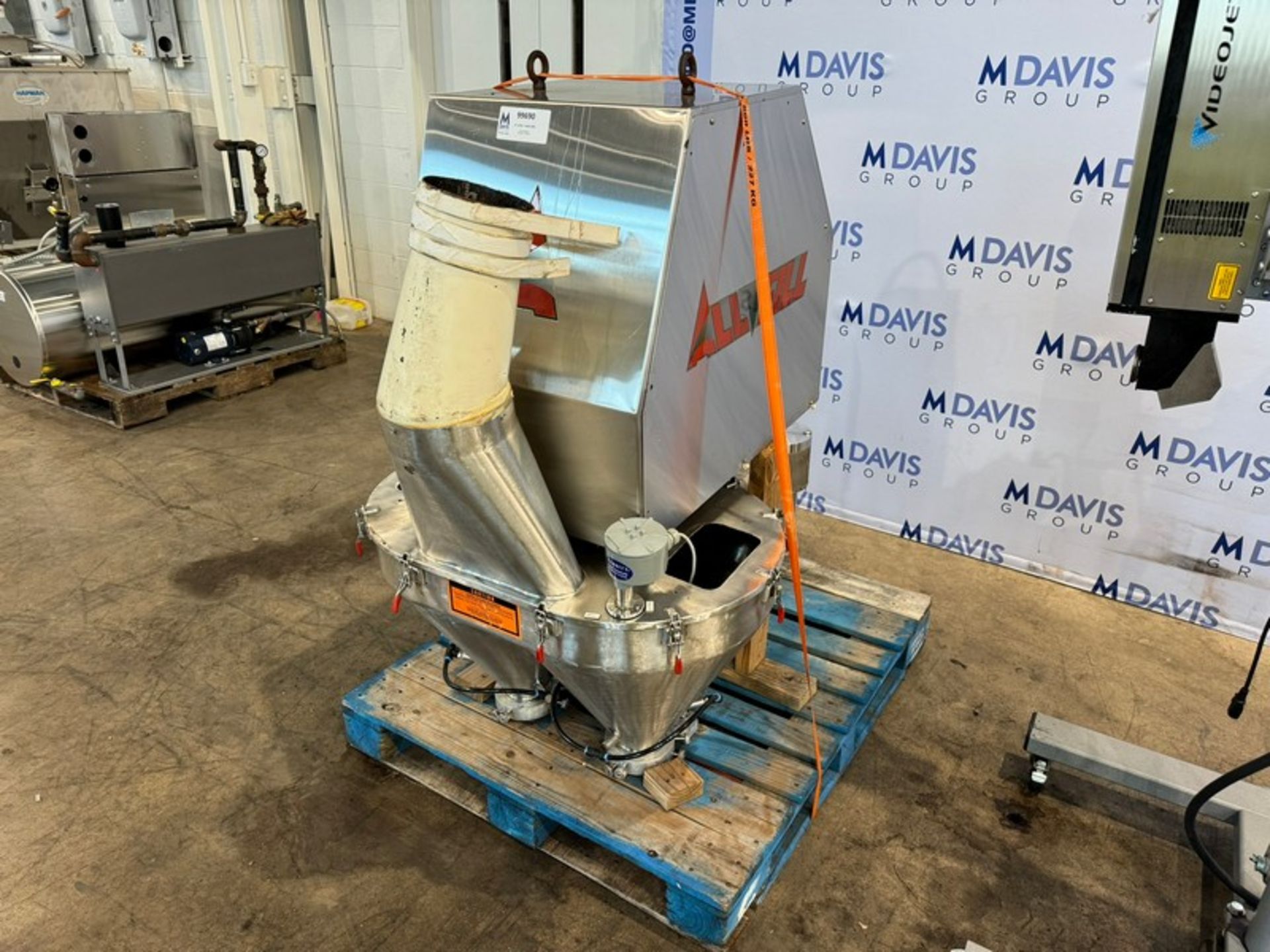 All-Fill S/S Dual Funnel Auger Feeder Attachment, M/N TA-SV, S/N 8212, with Dual S/S Mixing - Image 8 of 8