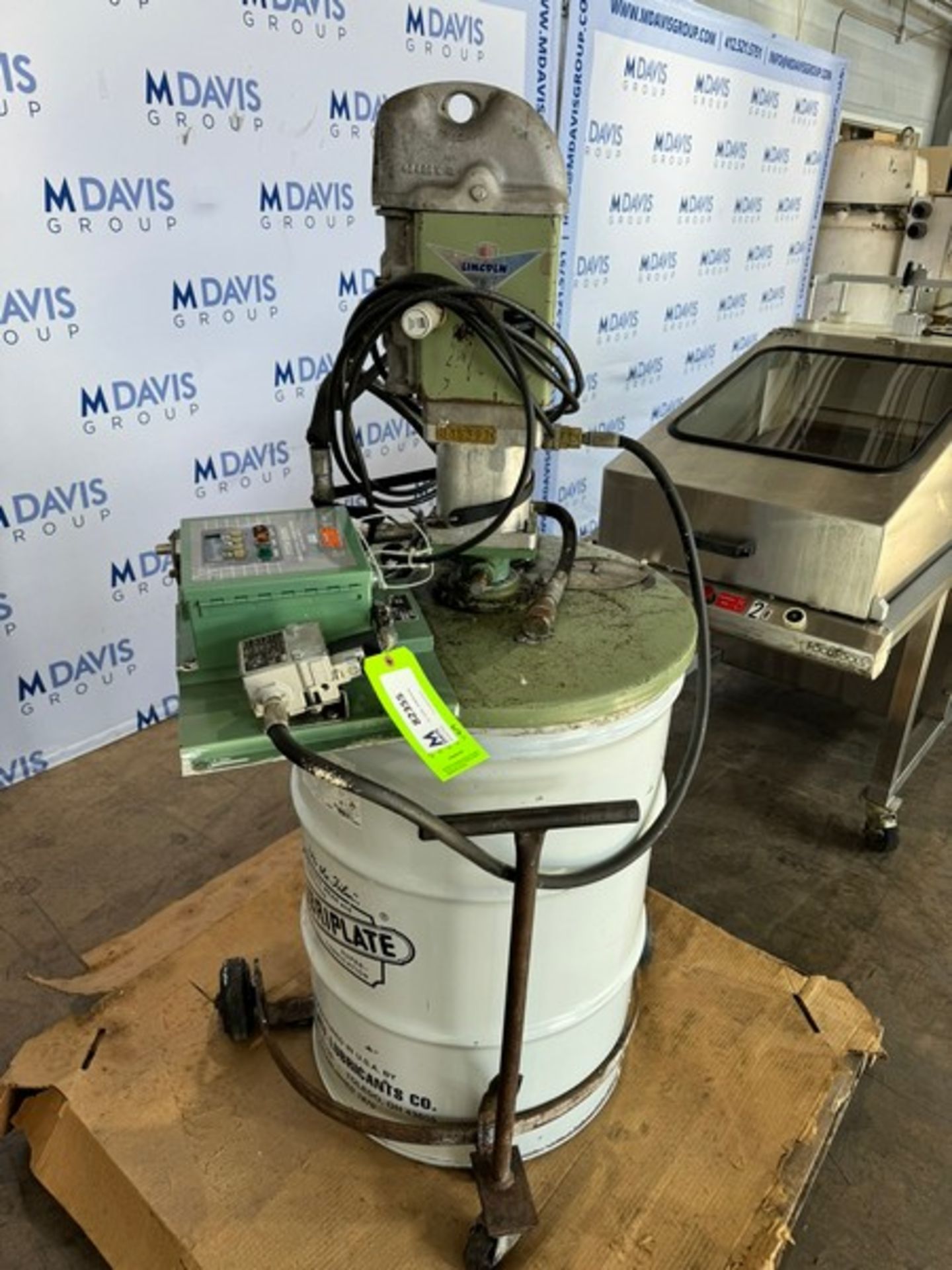 Sentry Lubrication Pump with Barrel, 120/110 Volts (INV#82355)(Located @ the MDG Auction Showroom - Image 3 of 7