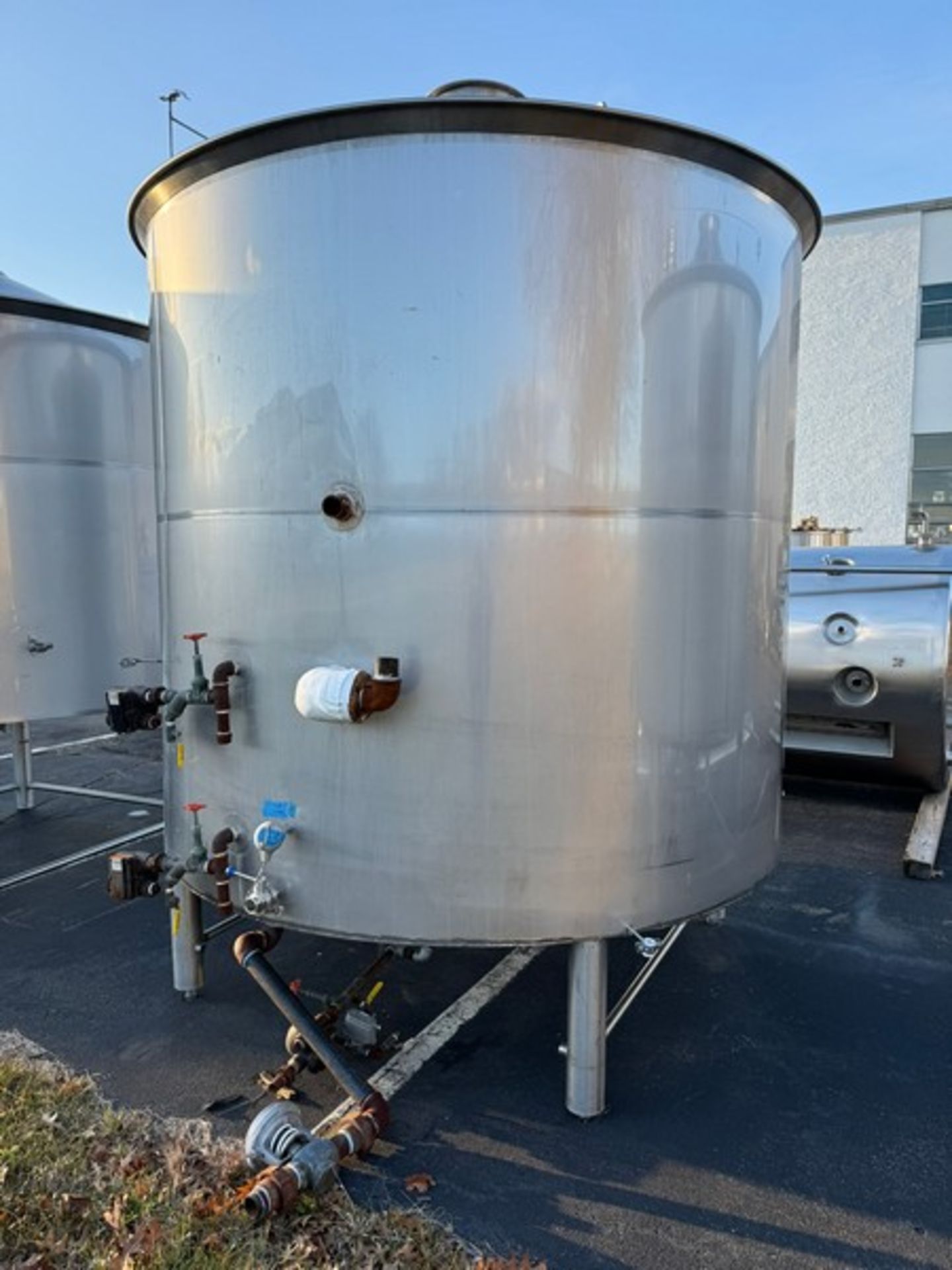 2012 Specific Mechanical Systems 72 BBL S/S Brew Kettle, S/N RMP-136-12, Aprox. 93" Dia., Includes - Image 3 of 13