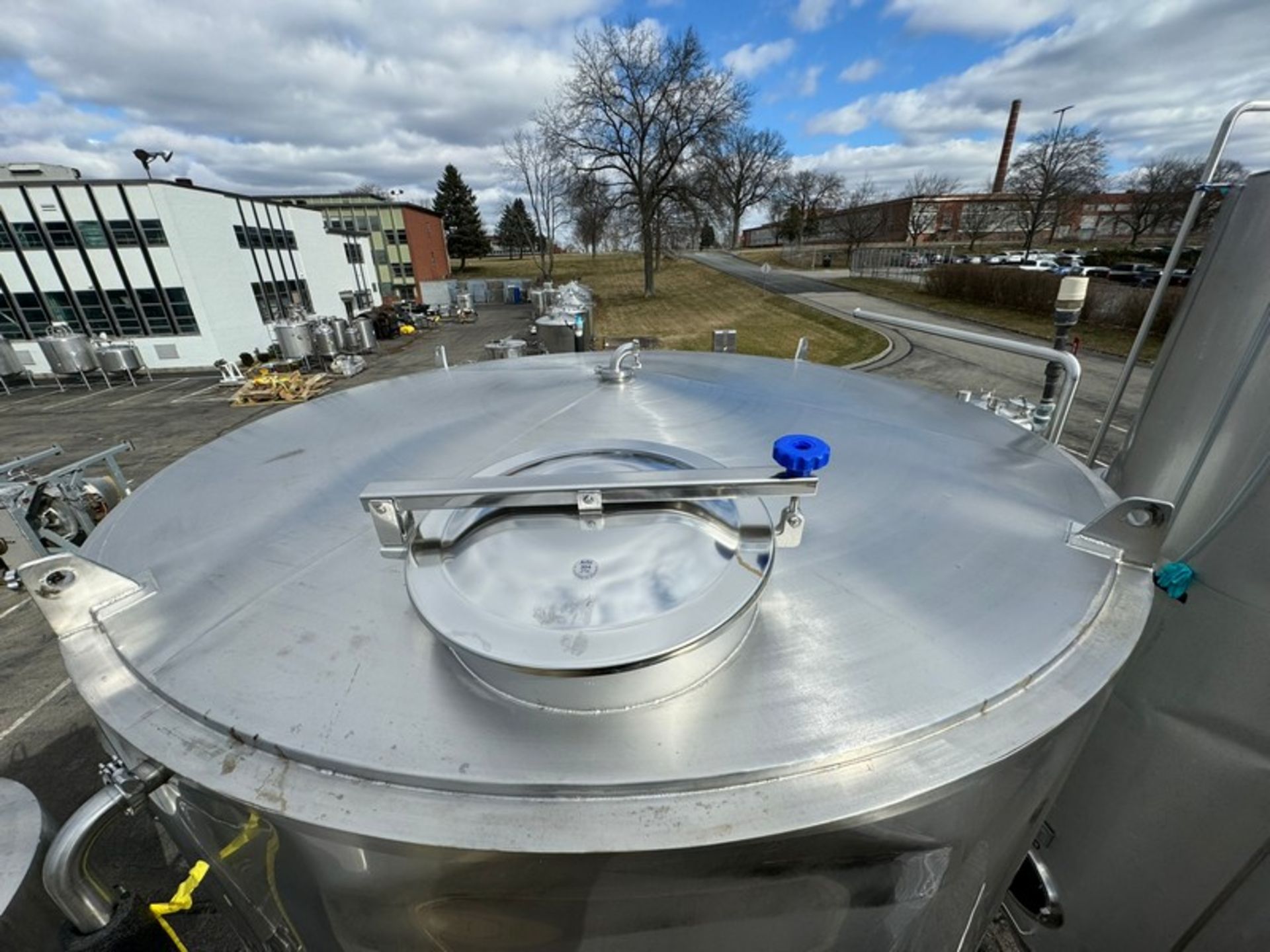 2012 Specific Mechanical Systems 200 BBL Capacity S/S Cold Liquor Tank, S/N RMP-136-12-300, with S/S - Image 11 of 11