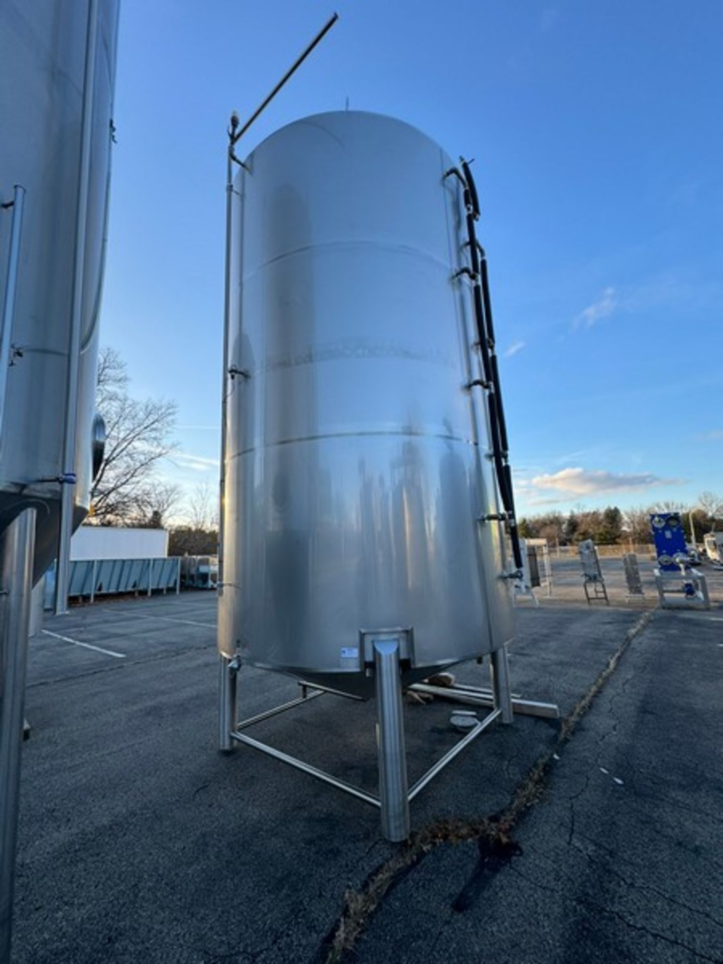 2012 Specific Mechanical Systems 200 BBL Capacity S/S Cold Liquor Tank, S/N RMP-136-12-300, with S/S