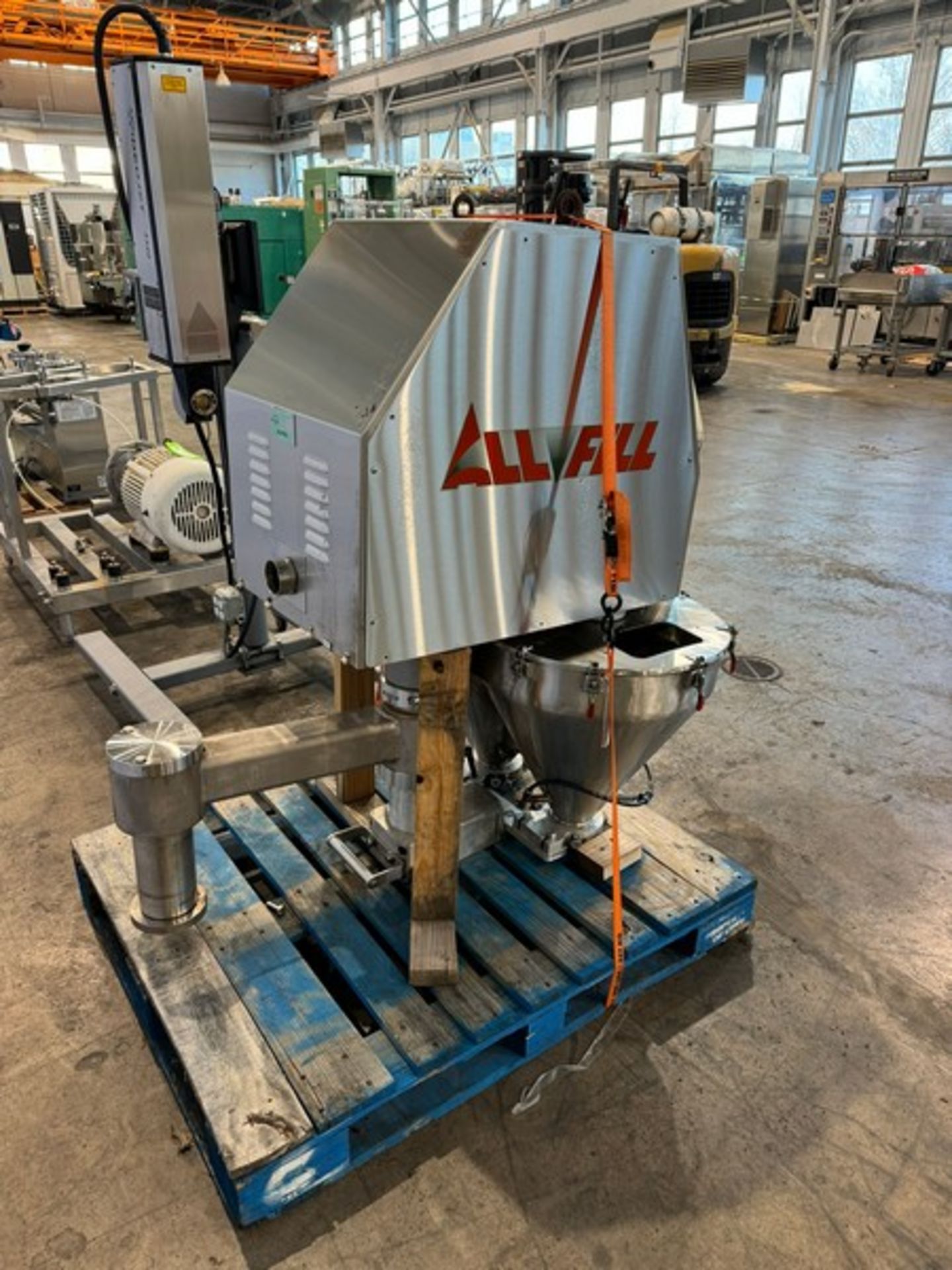 All-Fill S/S Dual Funnel Auger Feeder Attachment, M/N TA-SV, S/N 8212, with Dual S/S Mixing - Bild 3 aus 8