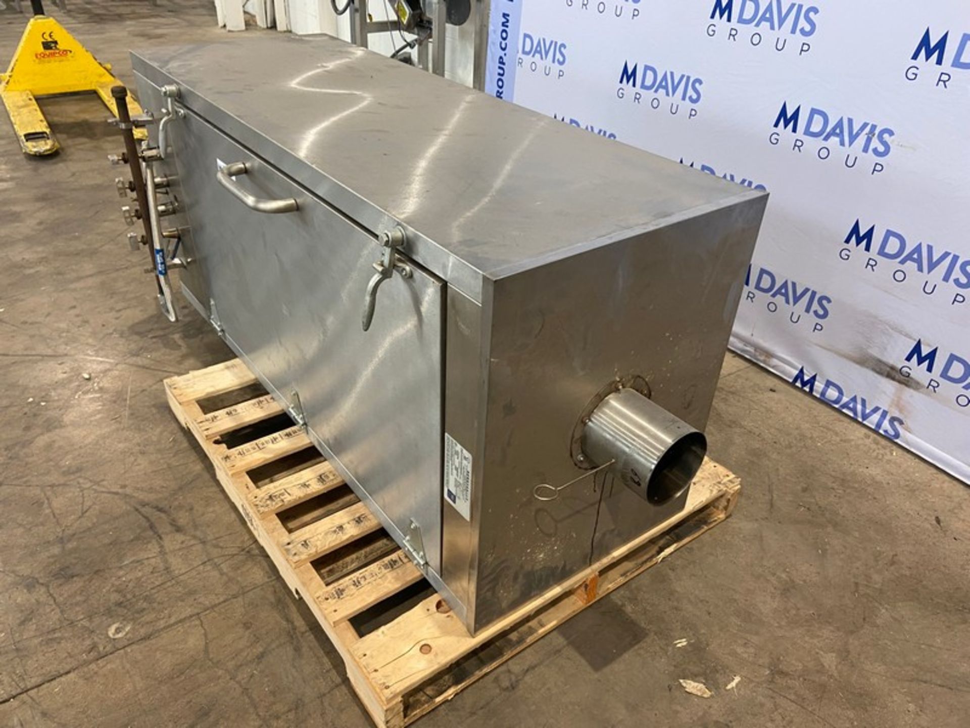 L&J Restaurant Manufacturing S/S Oven, M/N 30, S/N 2069, Natural Gas (NOTE: Oven On its Side for - Bild 3 aus 7