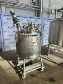 Precision Stainless Inc. 90 Gal. S/S Vacuum Mixer, MFG’s S/N 9477-2, Nat’l BD S/N 2714, Max. Working