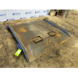 Dock Plate, with Fork Pockets, Overall Length: Aprox. 72" L x 66" W (INV. #106519) (LOCATED