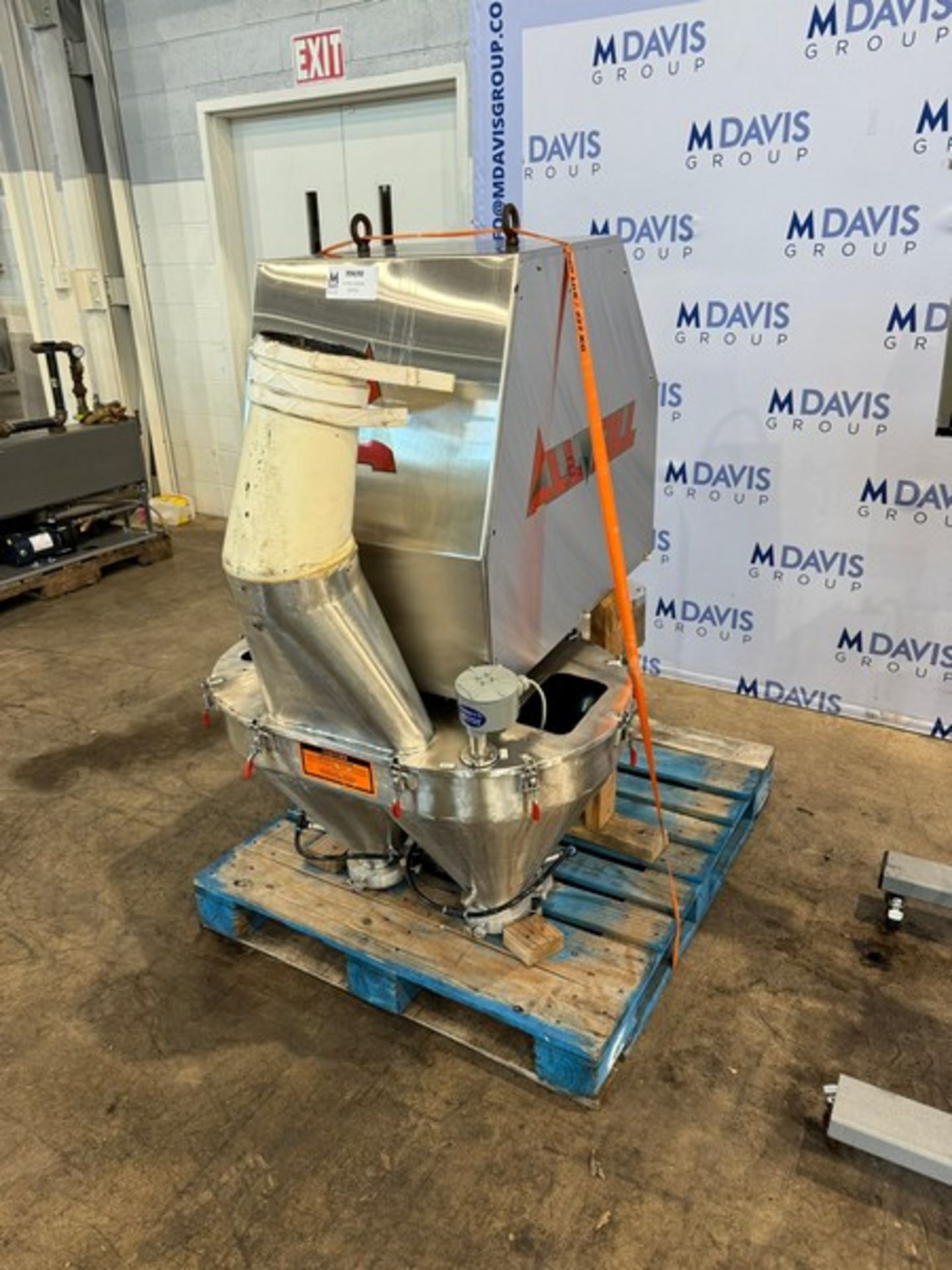 All-Fill S/S Dual Funnel Auger Feeder Attachment, M/N TA-SV, S/N 8212, with Dual S/S Mixing - Bild 2 aus 8
