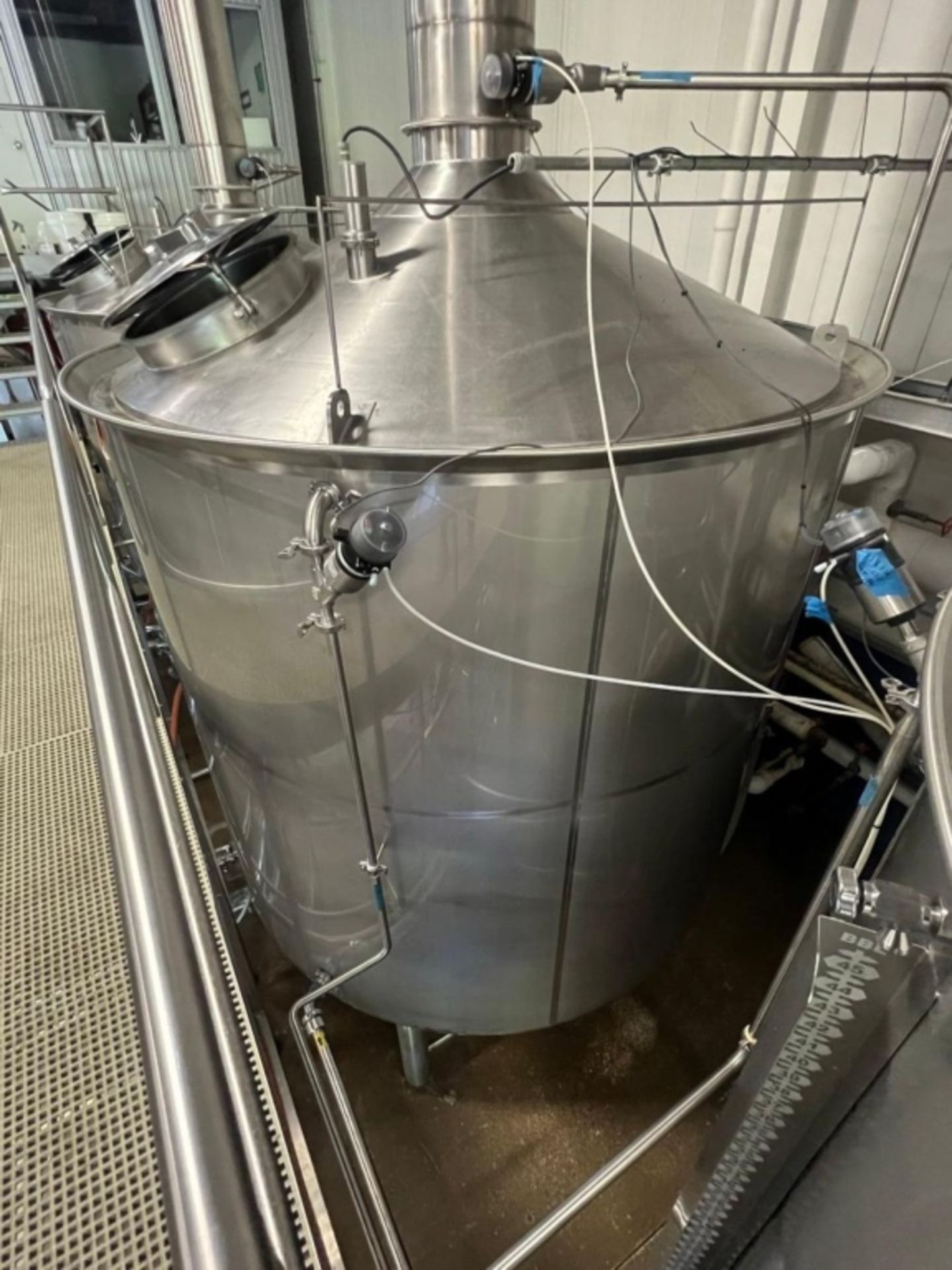 2012 Specific Mechanical Systems 72 BBL S/S Brew Kettle, S/N RMP-136-12, Aprox. 93" Dia., Includes - Image 8 of 13