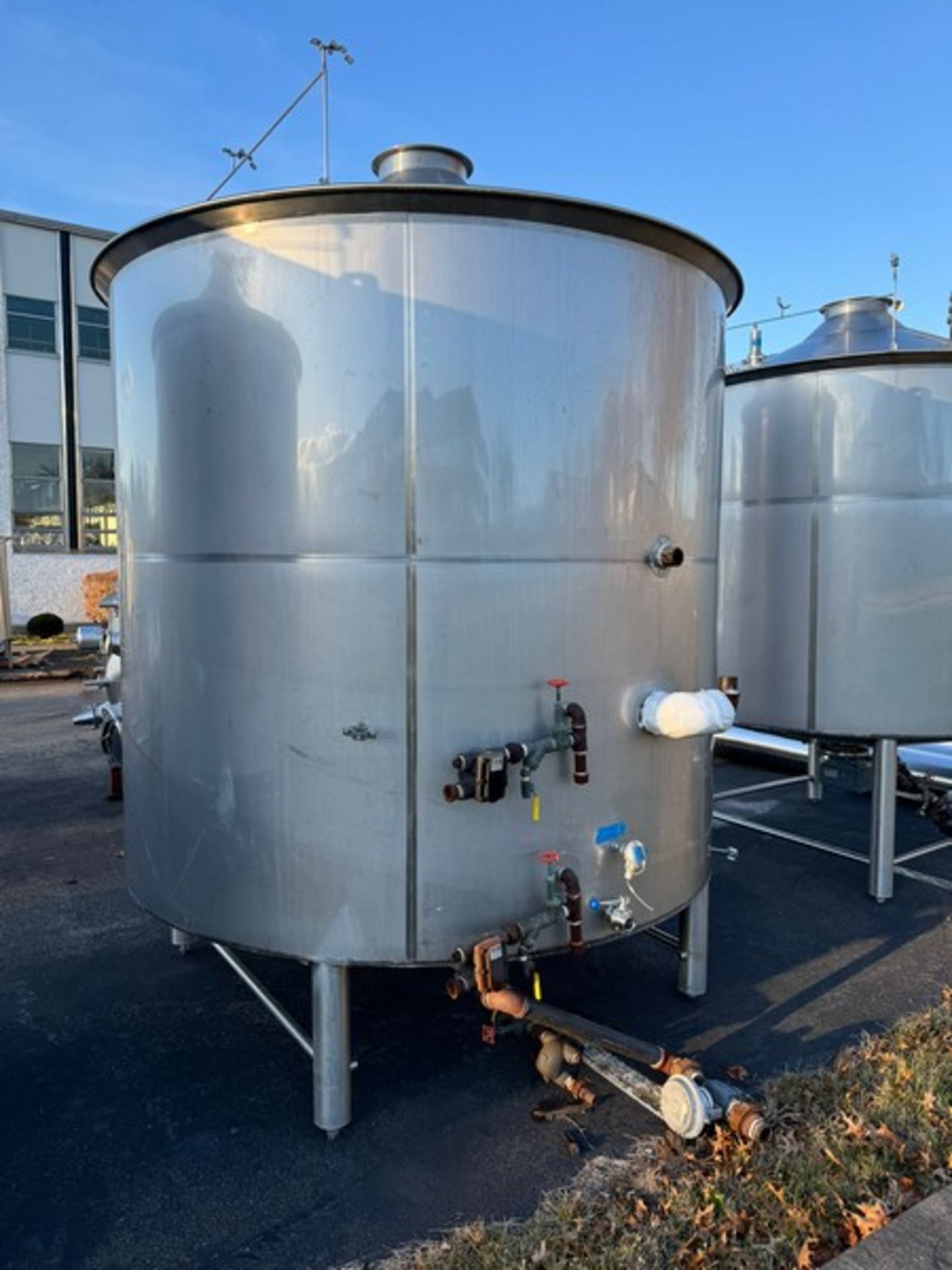 2012 Specific Mechanical Systems 72 BBL S/S Brew Kettle, S/N RMP-136-12, Aprox. 93" Dia., Includes - Image 4 of 13