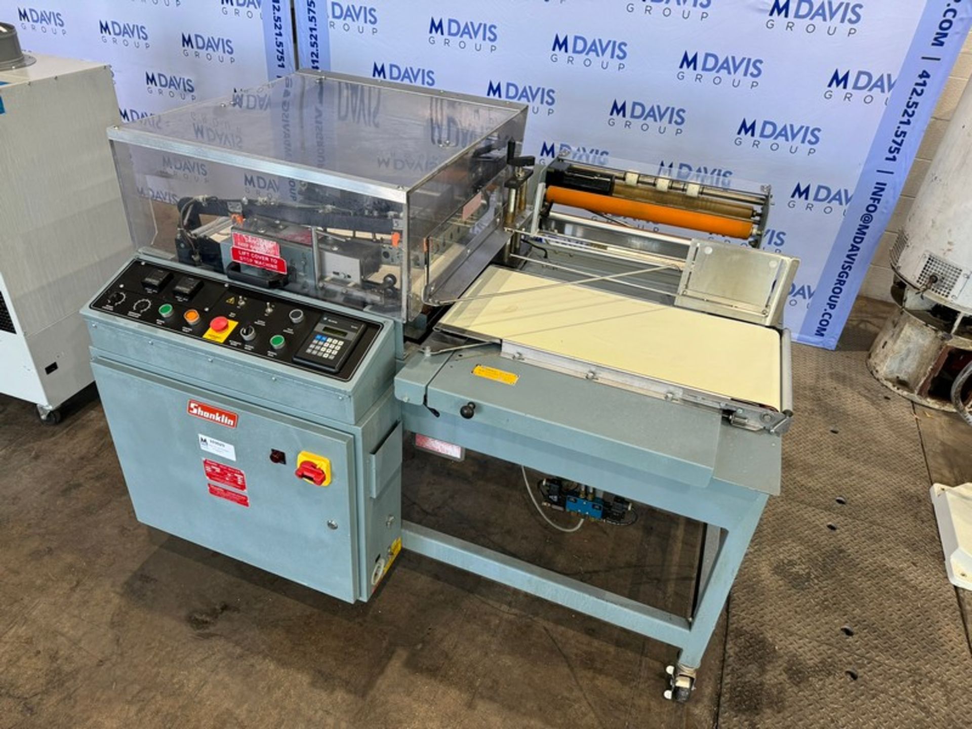 Shanklin Heat Sealer, M/N A26A, S/N A99130, 230 Volts, 3 Phase, with Allen-Bradley MicroLogix 1000 - Image 3 of 13