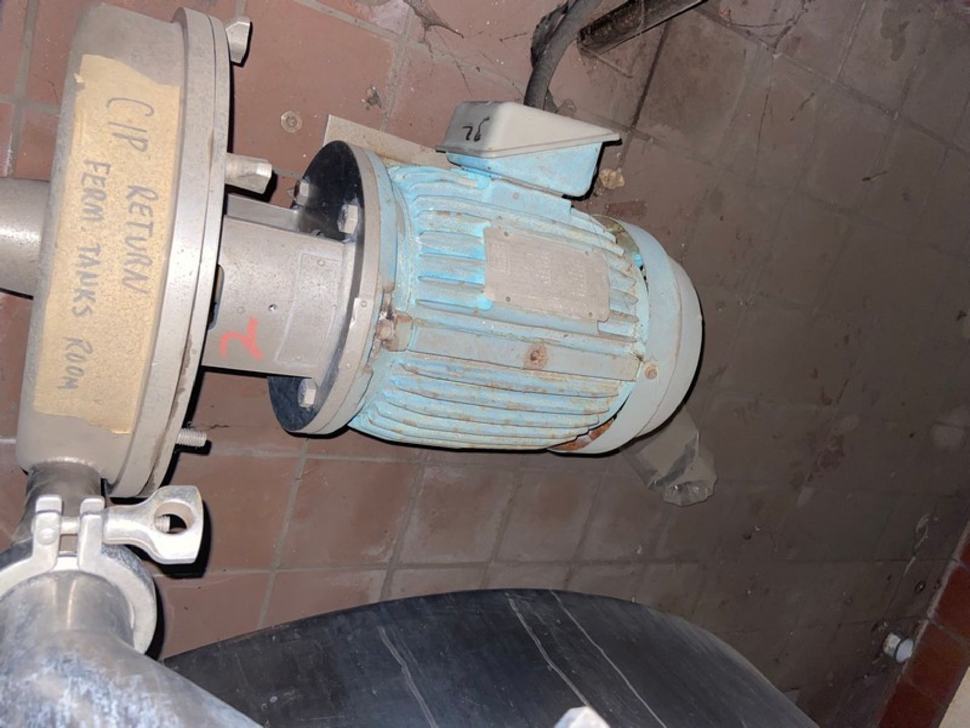 Aprox. 5 hp Centrifugal Pump, with S/S CheckValve(LOCATED IN MANTECA, CA)(LOCATED IN MANTECA, CA)( - Bild 2 aus 3