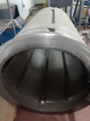 S/S Tumbler, with Portable S/S Base, TumblerDia.: Aprox. 136” Dia.(LOCATED IN MANTECA, CA)(