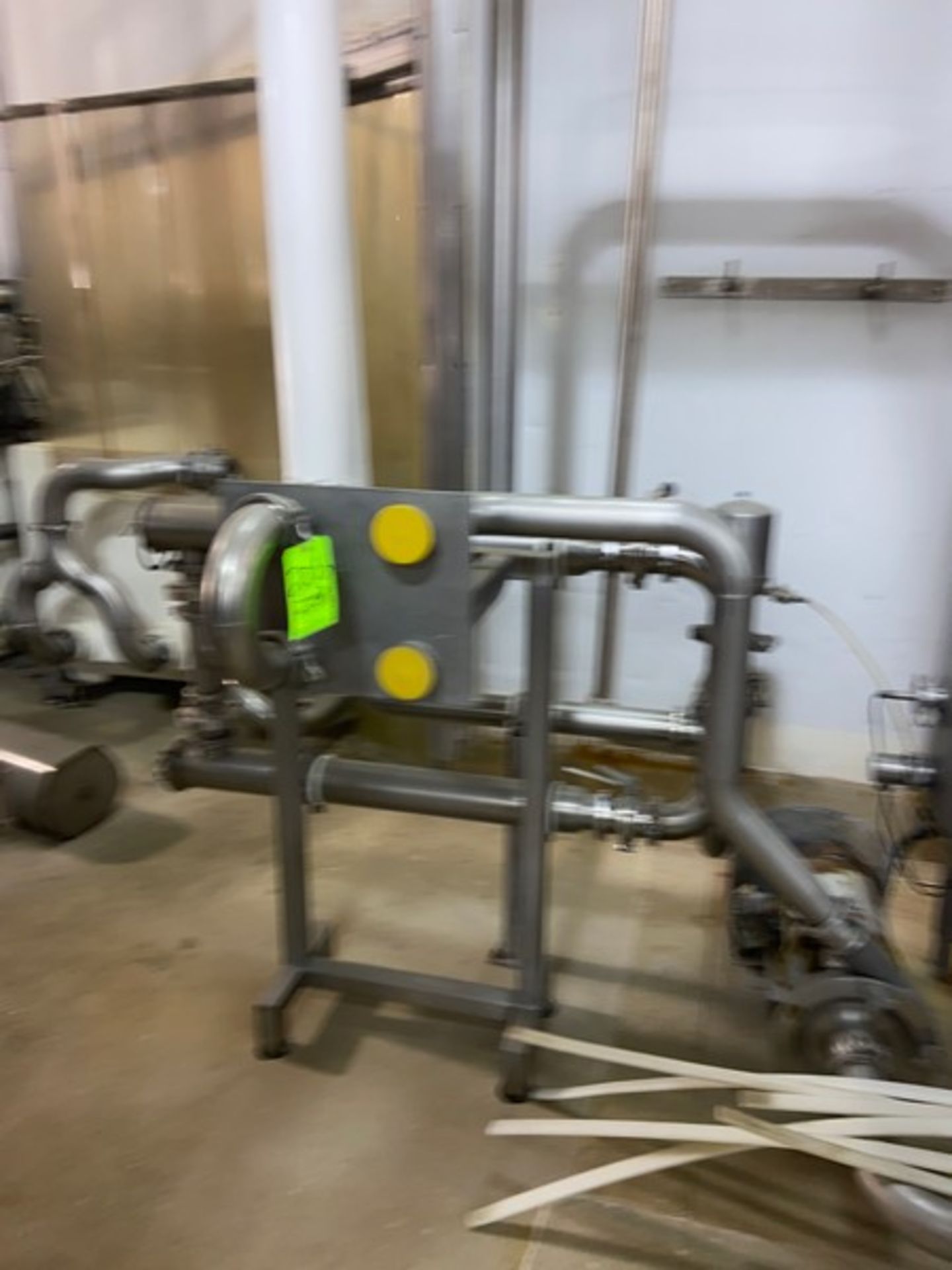 Aprox. 300 Gal. Single Tank CIP, with FristamCentrifugal Pump, (2) S/S Filters, with (1) Flow - Bild 4 aus 4