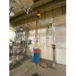 Budgit 2-Ton Hoist, with Cross Beam (LOCATED INMANTECA, CA)(RIGGING, LOADING, SITE MANAGEMENT
