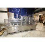 Pak Line 2-Lane S/S Cup Filler, Model PXM, SN PL710021 with S/S Plates with Aprox. 4-1/2" Dia.
