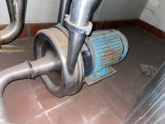 Aprox. 5 hp Centrifugal Pump, with S/S CheckValve(LOCATED IN MANTECA, CA)(LOCATED IN MANTECA, CA)(