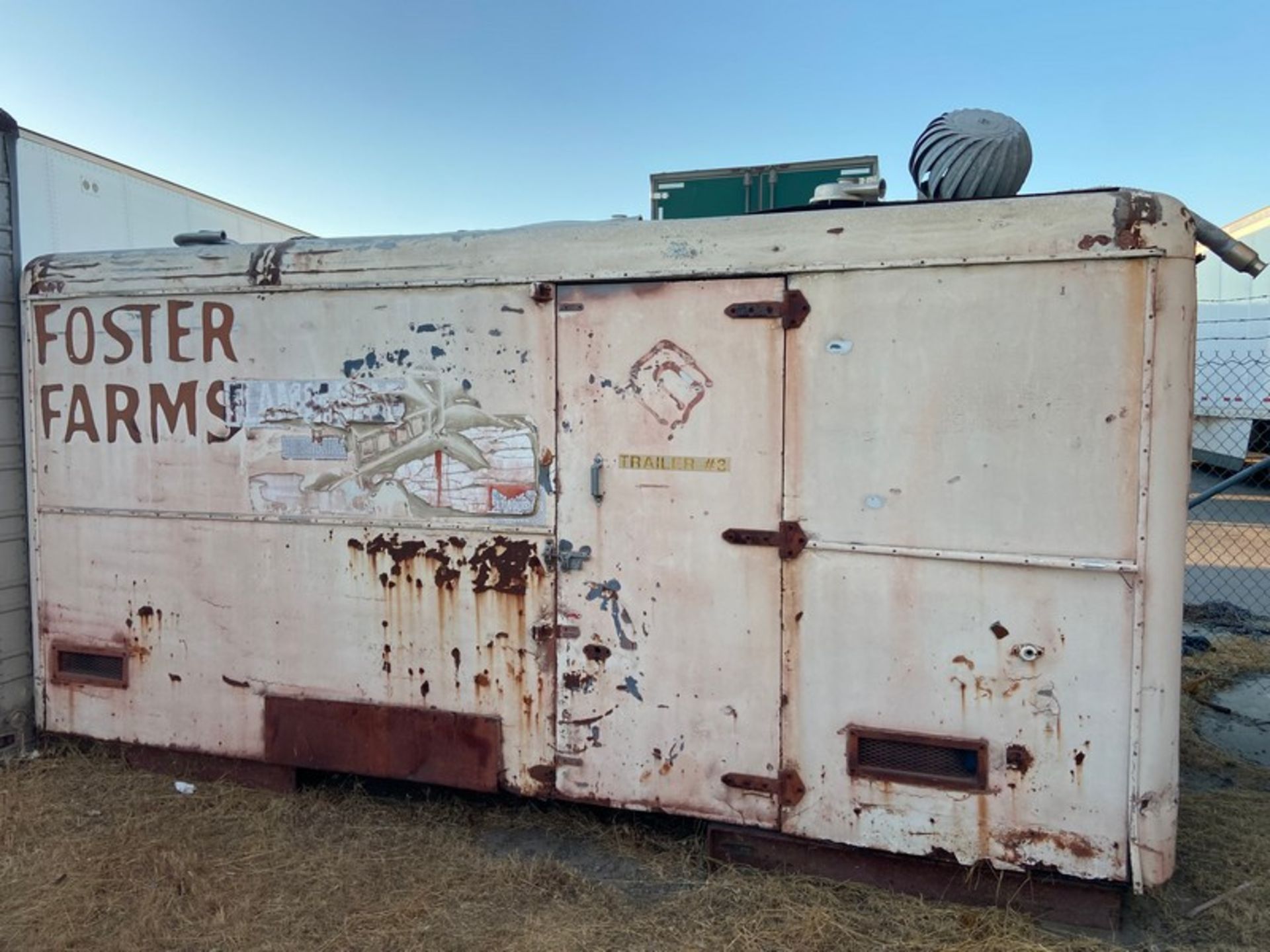 Trailer of Assorted Plumbing, Includes Shelving Units, Box Truck Storage Trailer, with Side Doors ( - Image 2 of 6