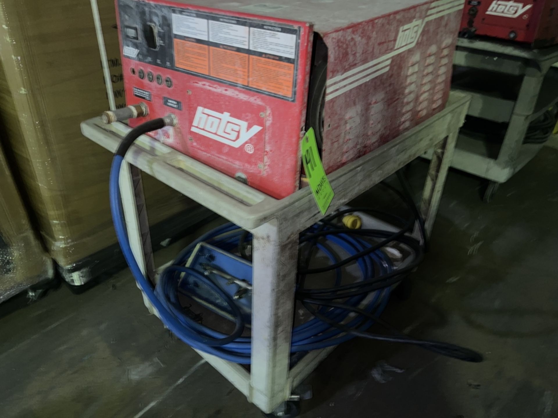 Hotsy Water Tempering Unit, On PlasticCart(LOCATED IN MANTECA, CA)(RIGGING, LOADING, SITE MANAGEMENT