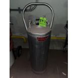 S/S Foamer, Mounted on Casters(LOCATED INMANTECA, CA)(RIGGING, LOADING, SITE MANAGEMENT FEE: $50.