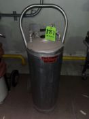 S/S Foamer, Mounted on Casters(LOCATED INMANTECA, CA)(RIGGING, LOADING, SITE MANAGEMENT FEE: $50.