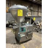 2013 VEMAG S/S Vacuum Stuffer, M/N HP25E, S/N 1640505, with S/S Hopper, Mounted on S/S Frame (
