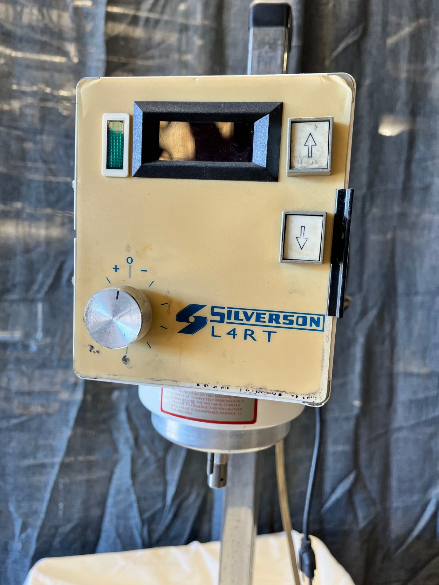 Used Silverson LR4 Lab Mixer with No Head. Stainless Steel Contacts. (Item #12963-027) (Loading - Image 2 of 3