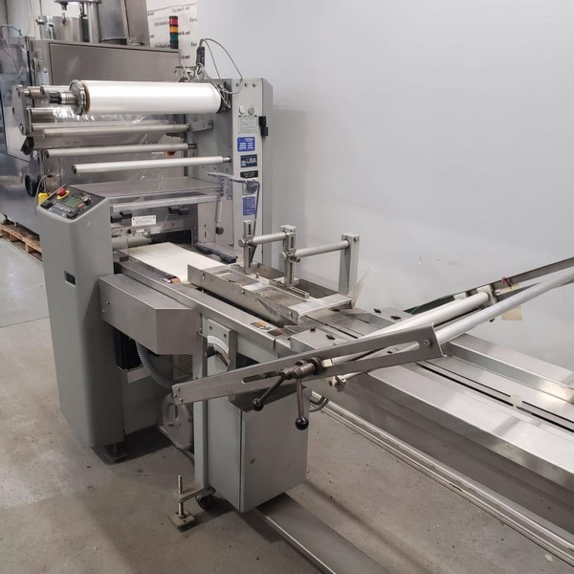 Doboy Model Stratus Horizontal Flow Wrapper, food and cosmetical grade, up to 50 packages per minute - Image 3 of 7