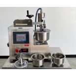 Key International KG5 High Shear Bench Top Mixer. 3 Interchangeable bowls. Main propeller has a 3-