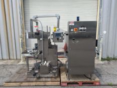 OMEGA SL-18 Shrink Bundler and Heat Tunnel; Max bundle size 17"" W x 11"" H (Located in South
