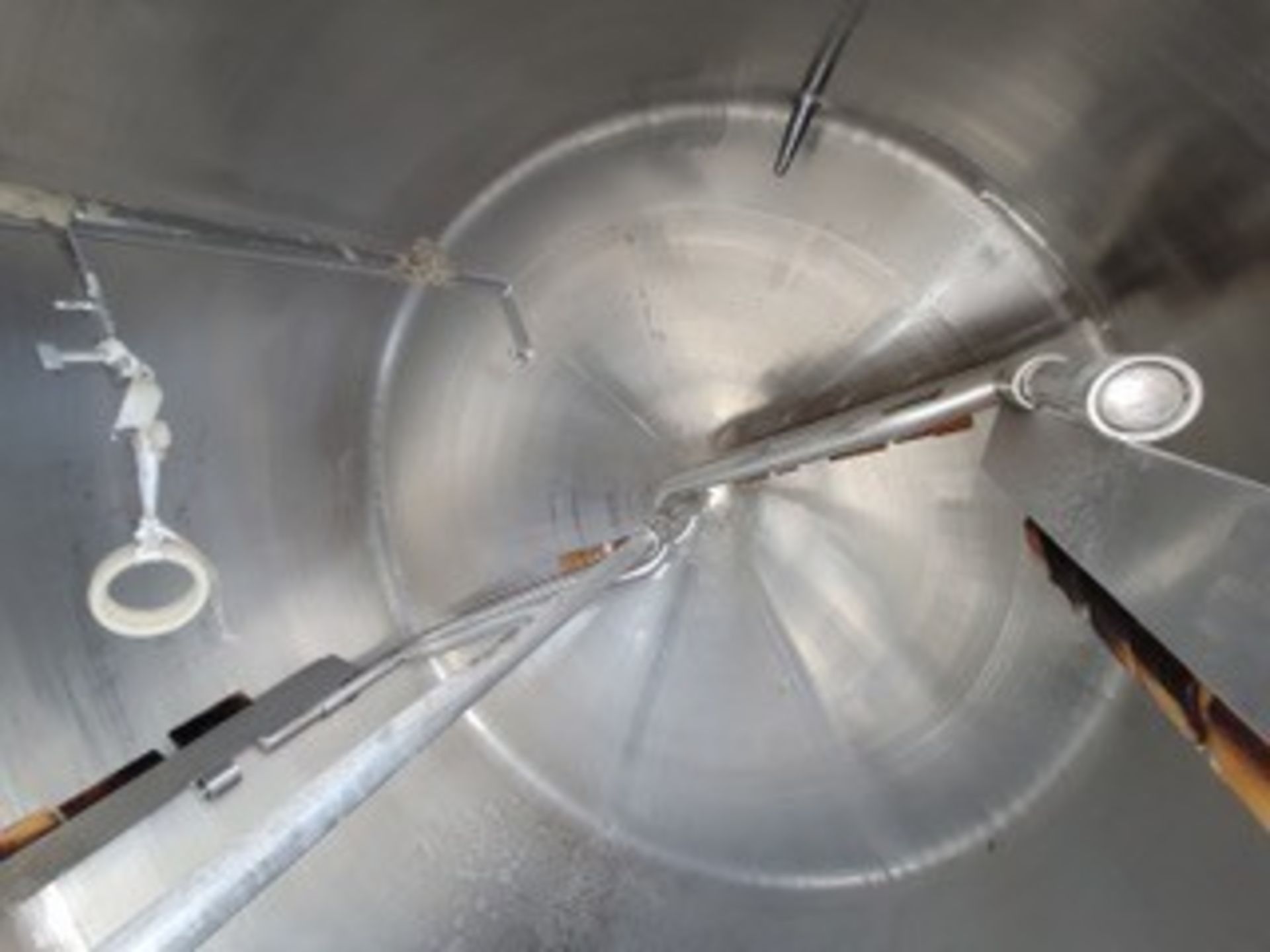 Paul Mueller Aprox. 500 Gallon S/S Steam Jacketed Cone Bottom Processor with Scrape Surface - Image 4 of 4