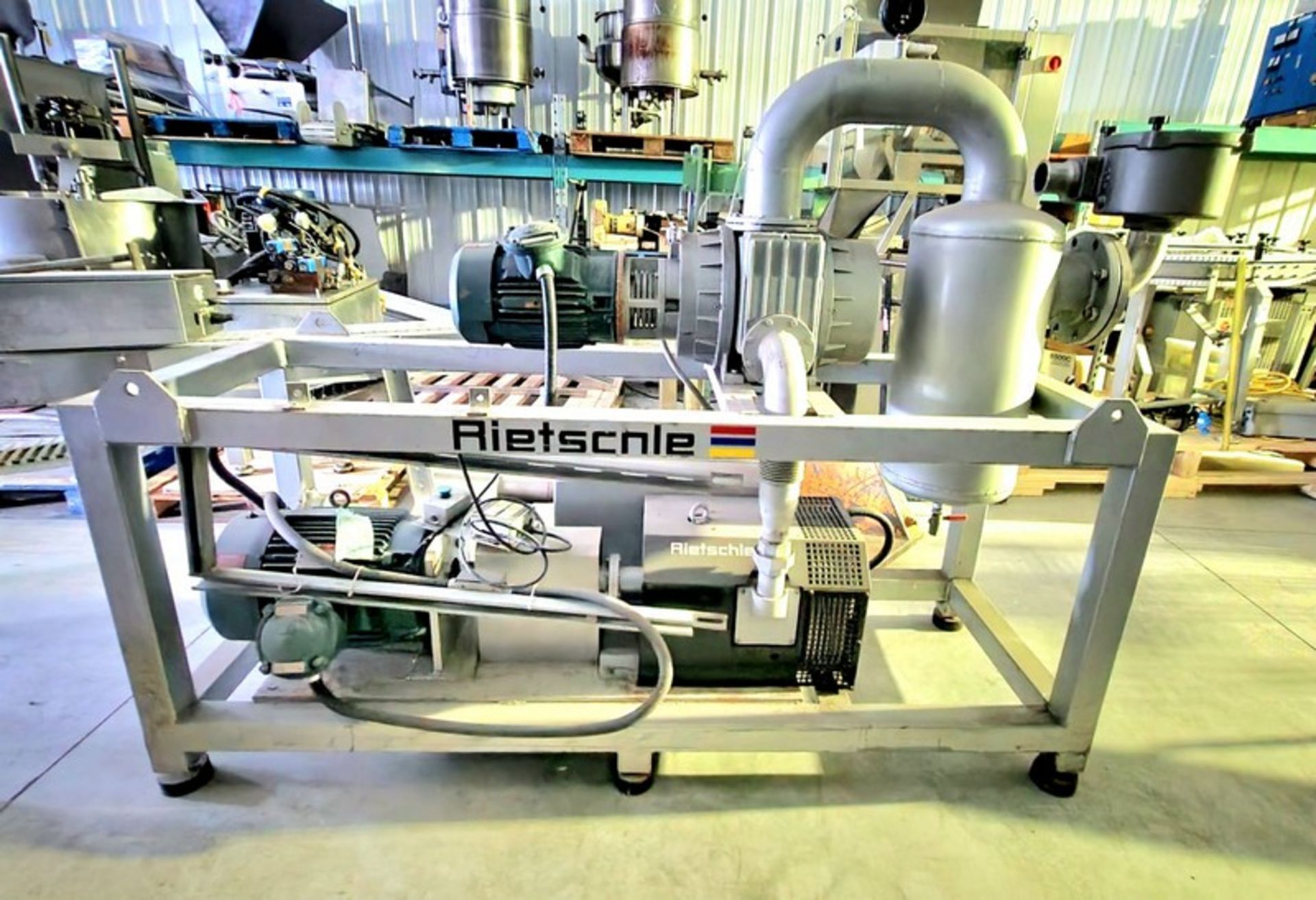 Rietschle Vacuum System modele VC300 01, 02567-0113 TYPE 1000 575volts / 5.20 / 3PH /60Hz 1 / SF 1, - Image 5 of 11