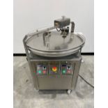 Bellatrx Accumulation Table. 36 Inch Diameter comes with top mounted orientator motor. As shown in