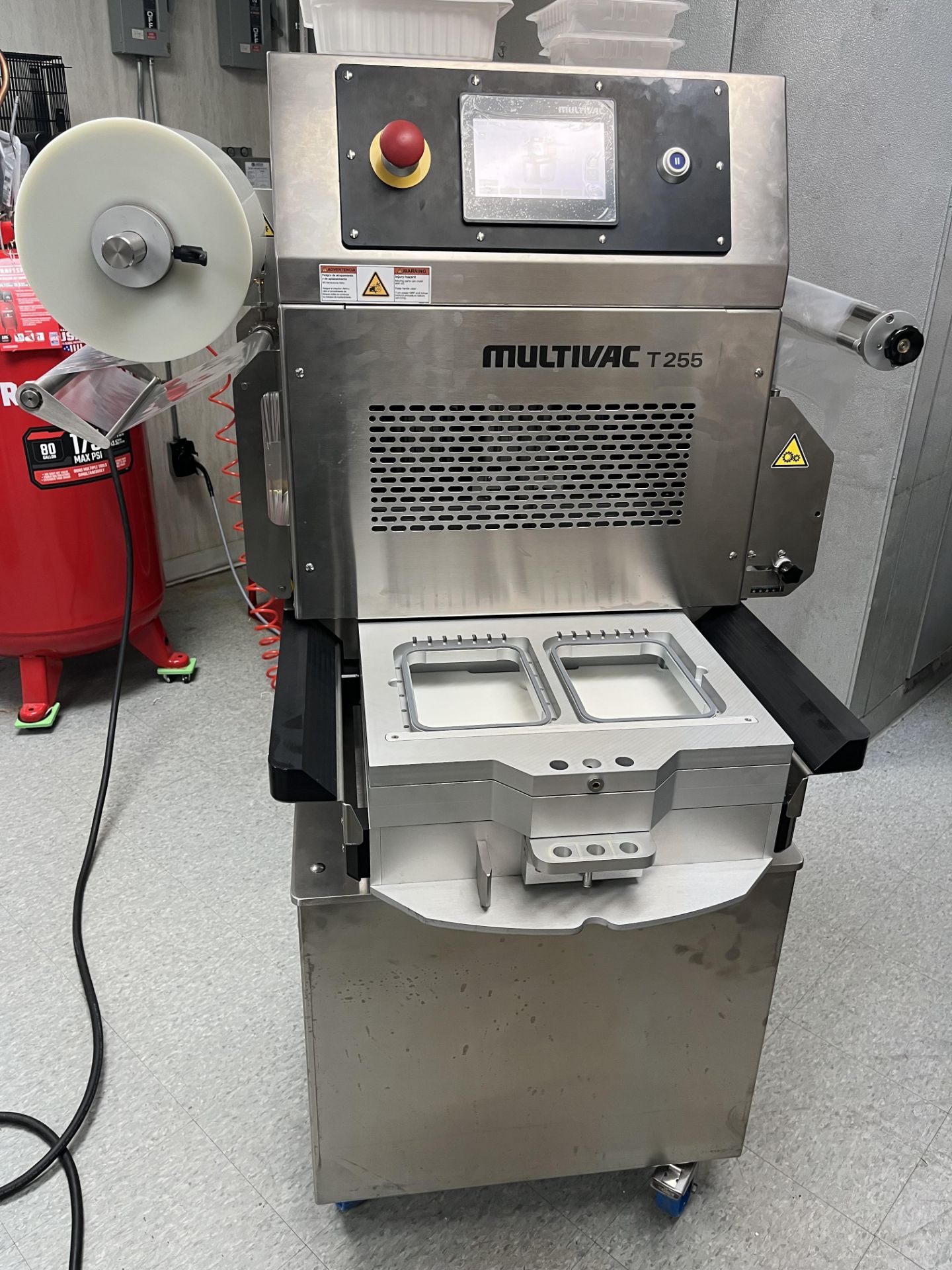 MULTIVAC THERMOSEALING MACHINE MODEL MULTIVAC T255 YEAR 2022 WEIGHT 450KG PHASES 3 VOLTAGE: 230 - Image 6 of 12