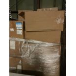 Whole 4 pallets, 137 air filters: New filters. Grainger#: 2DBW2; 11Z801(6); 2GHT1(2); 2GGW3(3);