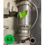 APV 20 HP Stainless Steel Pump, Model: 35/55; Serial: 1000002802358 with Inlet 3"/ Outlet 2 1/2" and