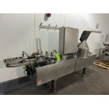 Single Lane Filler, with Lidding Area, with Aprox. 4” x 4” Fill Trays, with S/S Control Panel with