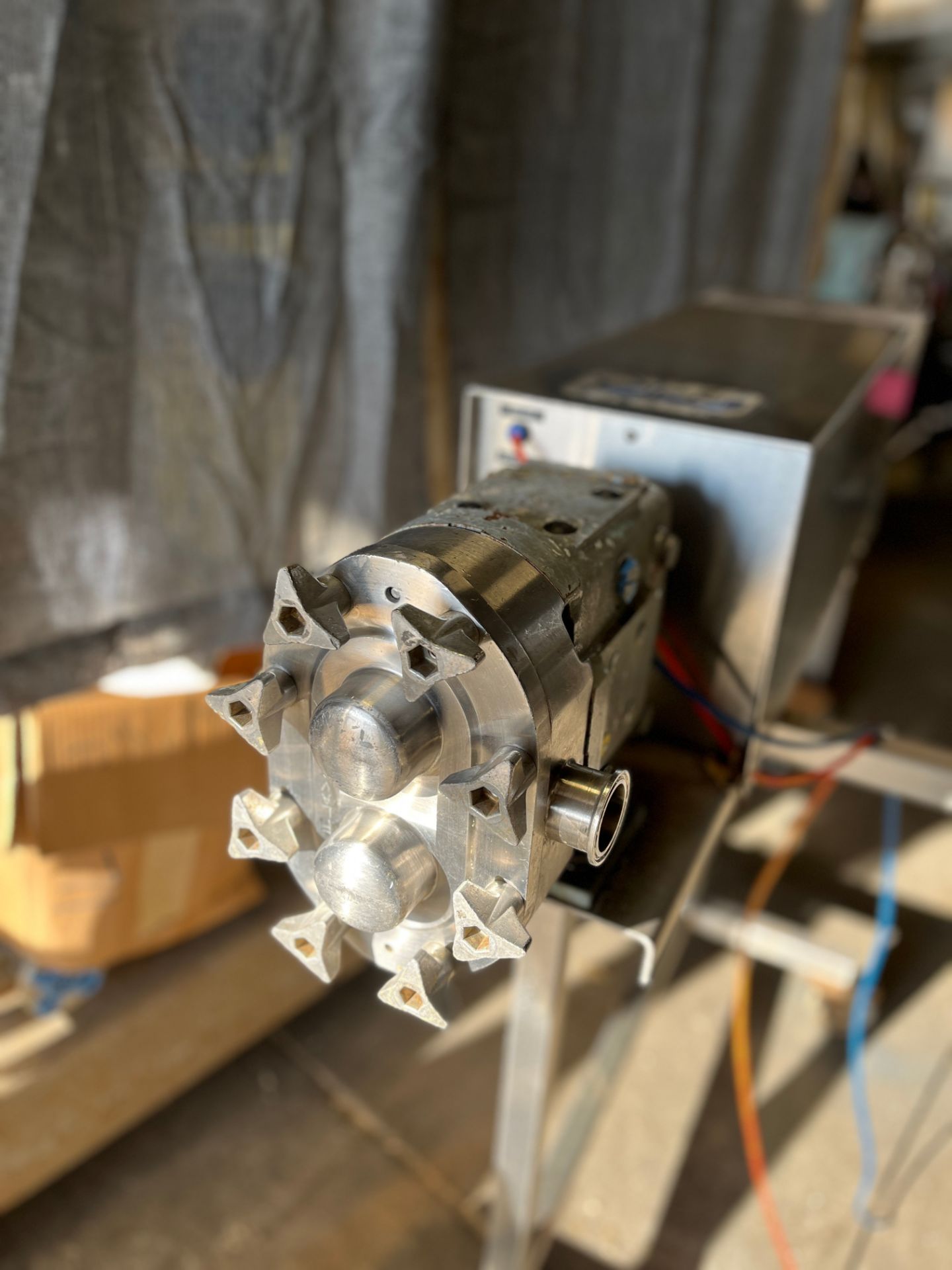 Used Waukesha Sanitary Stainless Steel Positive Displacement Pump, Model 30 SN 2392699 - (Item # - Image 3 of 4