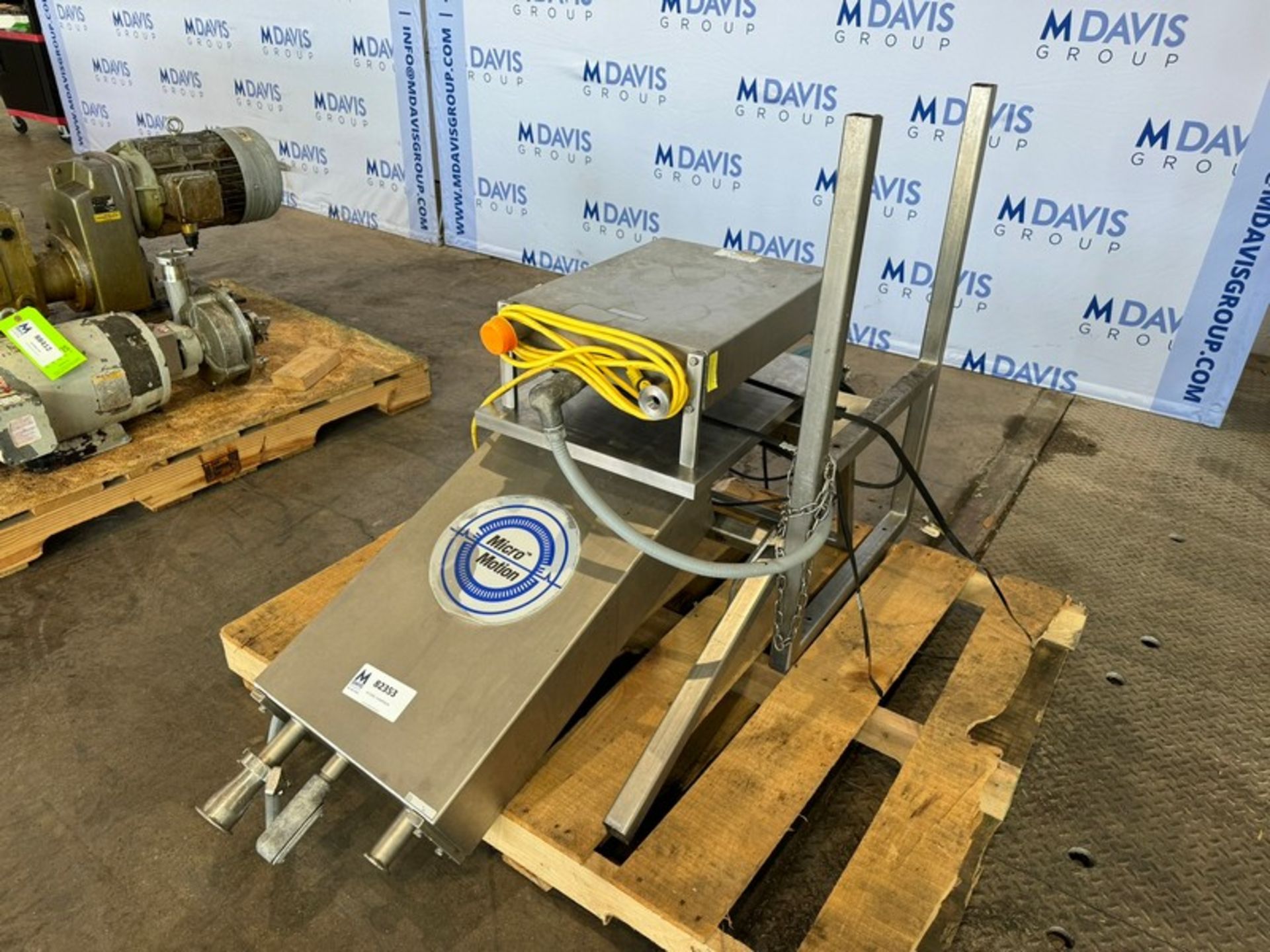 Micro-Motion S/S Flow Meter, Mounted on S/S Frame (INV#82353)(Located @ the MDG Auction Showroom 2.0 - Image 2 of 4